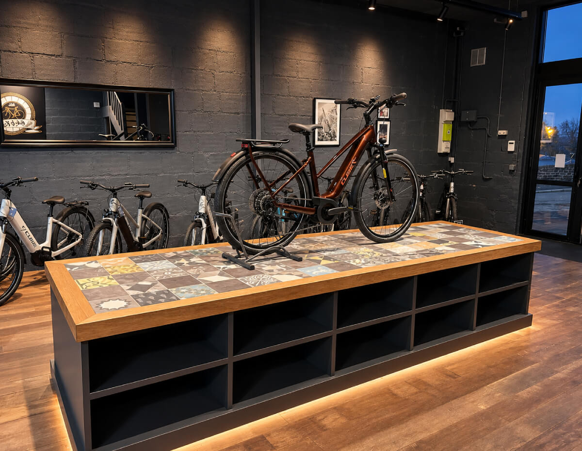 Magasin de vélos à Vire Normandie